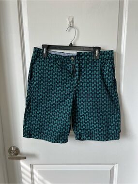 Tommy Hilfiger Navy, Light Blue & Red Trim Men's Shorts